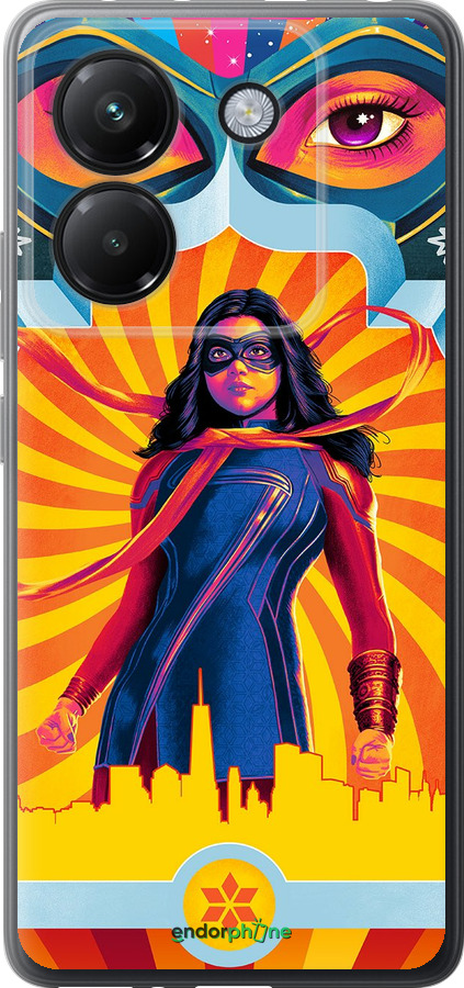 Силиконовый чехол № 5355 для Xiaomi Poco M7 Pro 5G - 5355u-3942 изображение 