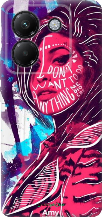 Силиконовый чехол Эми для Xiaomi Poco M7 Pro 5G - 5381u-3942 изображение 