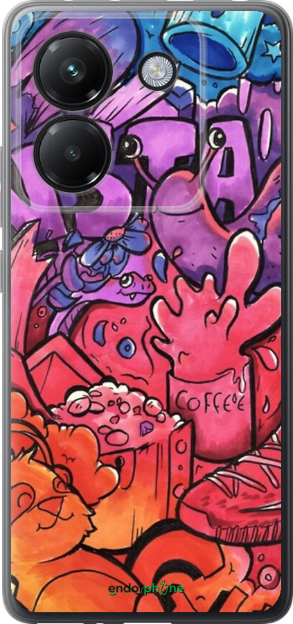 Силіконовий чехол № 5391 для Xiaomi Poco M7 Pro 5G - 5391u-3942 изображение 