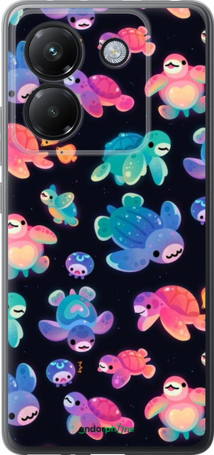 Силиконовый чехол № 5411 для Xiaomi Poco M7 Pro 5G - 5411u-3942 изображение 