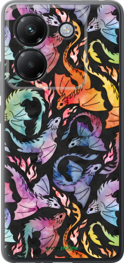 Силиконовый чехол № 5416 для Xiaomi Poco M7 Pro 5G - 5416u-3942 изображение 