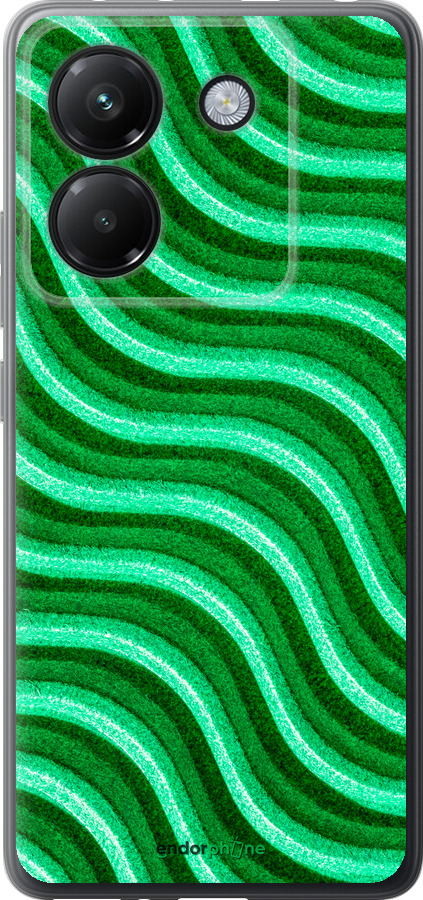 Силіконовий чехол Хвилясті лінії для Xiaomi Poco M7 Pro 5G - 5578u-3942 изображение 