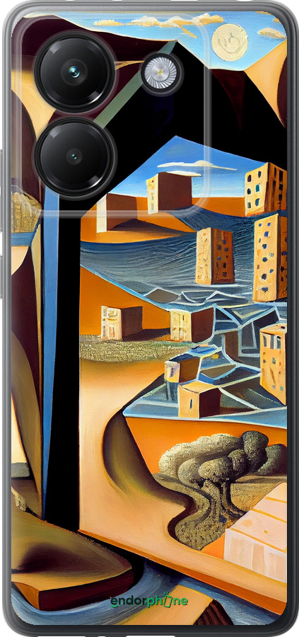 Силиконовый чехол Абстракция v2 для Xiaomi Poco M7 Pro 5G - 5618u-3942 изображение 