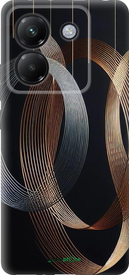 Силіконовий чехол Симфонія для Xiaomi Poco M7 Pro 5G - 5835u-3942 изображение 