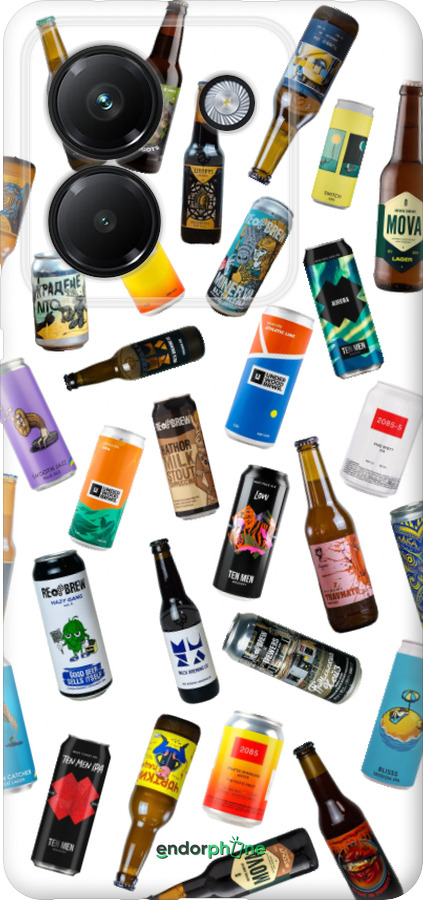 Силіконовий чехол Броварні UA для Xiaomi Poco M7 Pro 5G - 5877u-3942 изображение 