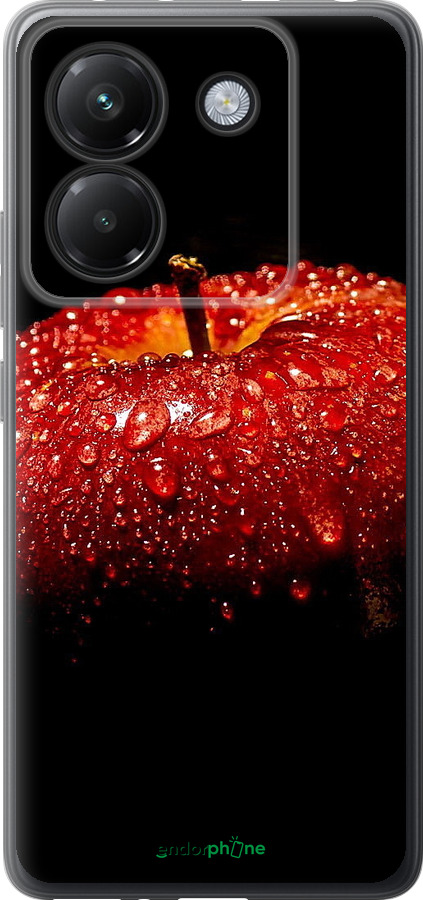 Силиконовый чехол Яблоко для Xiaomi Poco M7 Pro 5G - 6022u-3942 изображение 