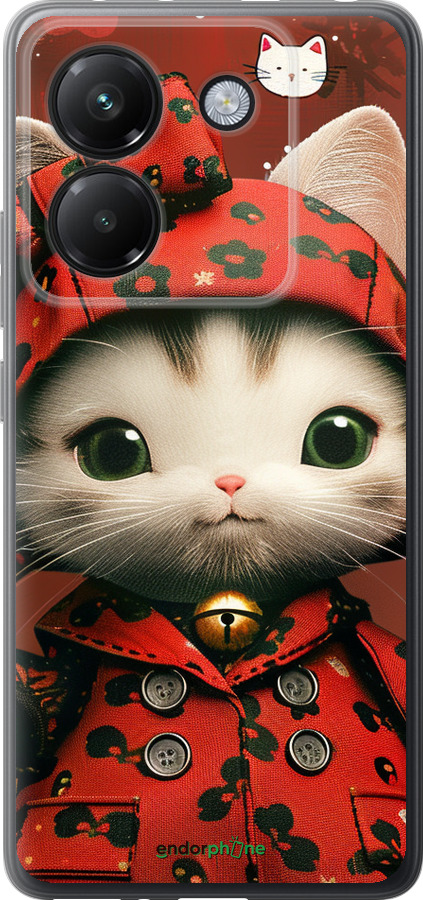 Силиконовый чехол Sweet Hello Kitty для Xiaomi Poco M7 Pro 5G - 6035u-3942 изображение 