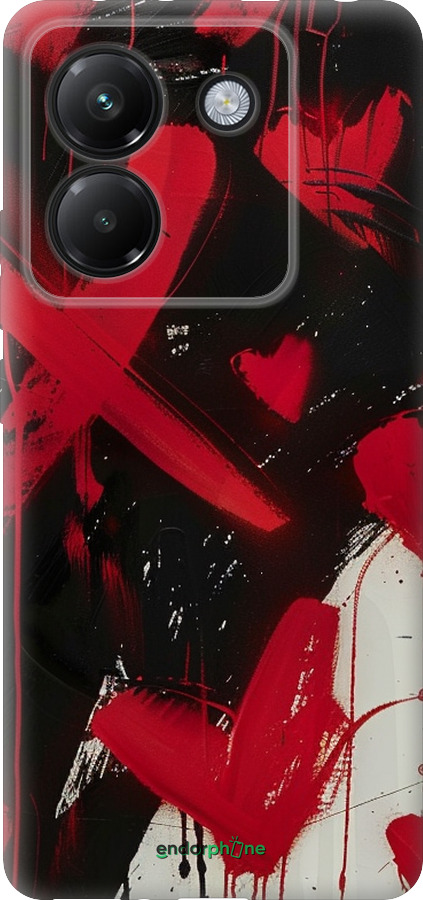 Силиконовый чехол XO Love для Xiaomi Poco M7 Pro 5G - 6044u-3942 изображение 