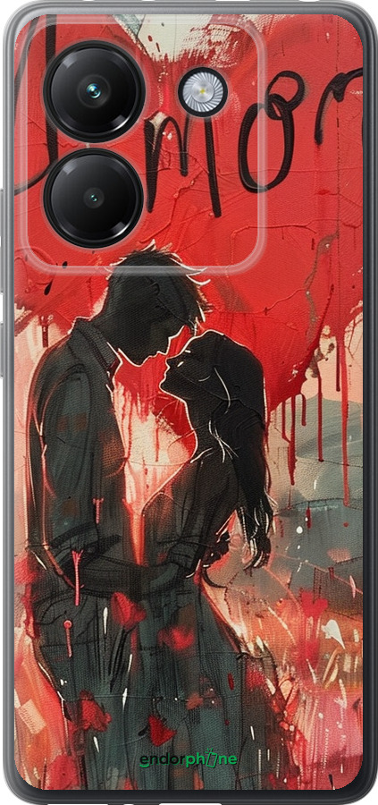 Силиконовый чехол Amore для Xiaomi Poco M7 Pro 5G - 6047u-3942 изображение 