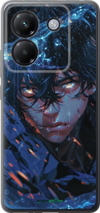 Силиконовый чехол Satoru Gojou для Xiaomi Poco M7 Pro 5G - 6128u-3942 изображение 