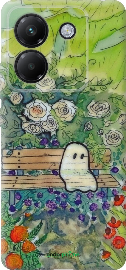 Силиконовый чехол Призрак 3 для Xiaomi Poco M7 Pro 5G - 6248u-3942 изображение 