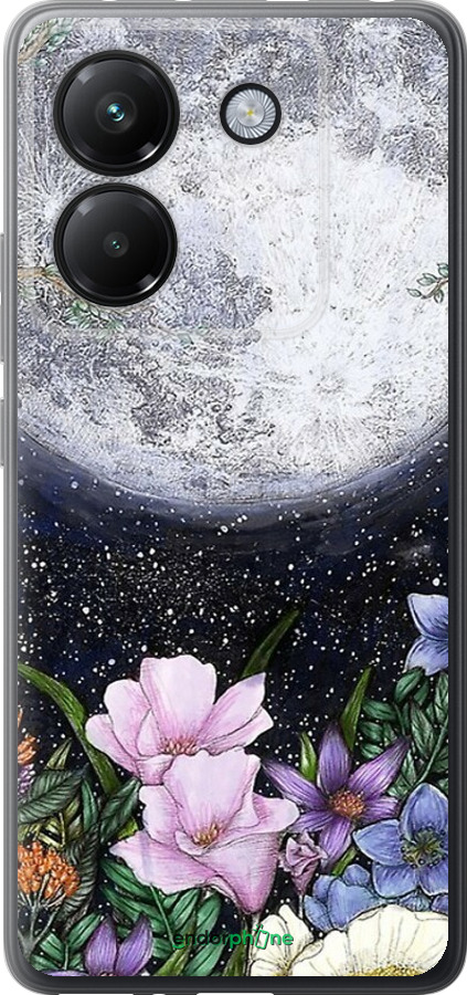 Силиконовый чехол Полночь в саду для Xiaomi Poco M7 Pro 5G - 6259u-3942 изображение 