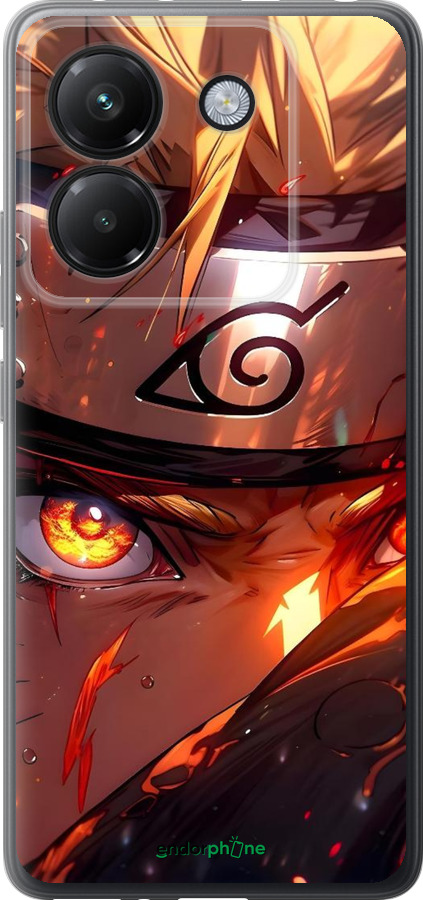 Силиконовый чехол Наруто для Xiaomi Poco M7 Pro 5G - 6277u-3942 изображение 