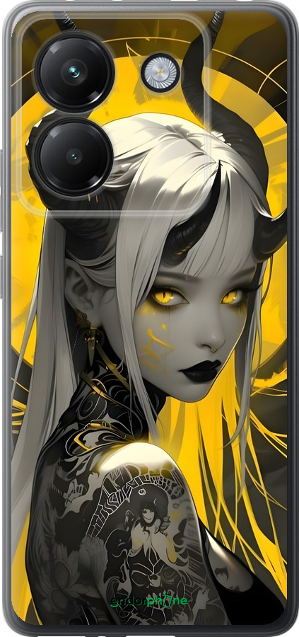 Силіконовий чехол Аніме демон 2 для Xiaomi Poco M7 Pro 5G - 6309u-3942 изображение 