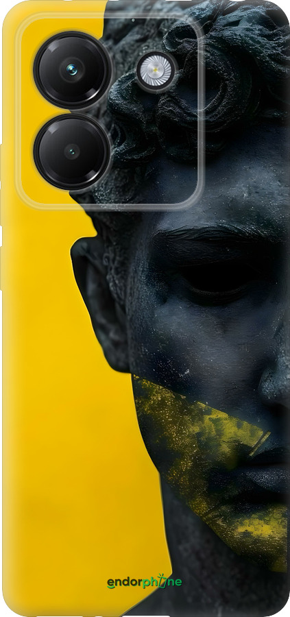 Силиконовый чехол Статуя арт для Xiaomi Poco M7 Pro 5G - 6330u-3942 изображение 