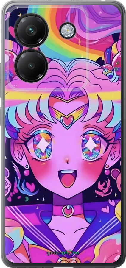 Силиконовый чехол Сейлор Мун 3 для Xiaomi Poco M7 Pro 5G - 6352u-3942 изображение 