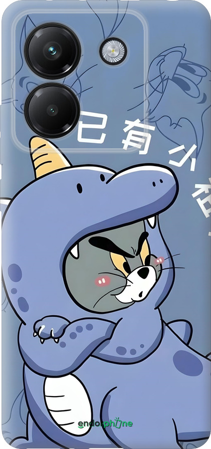 Силиконовый чехол Том и джерри 1 для Xiaomi Poco M7 Pro 5G - 6358u-3942 изображение 