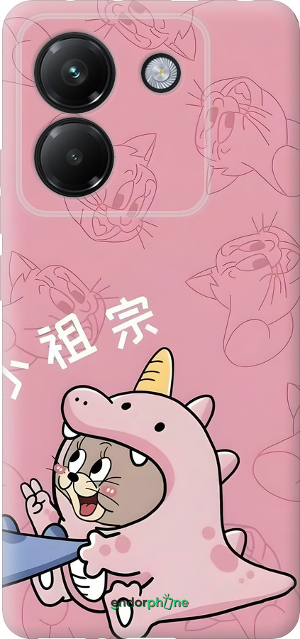 Силиконовый чехол Том и джерри 2 для Xiaomi Poco M7 Pro 5G - 6359u-3942 изображение 