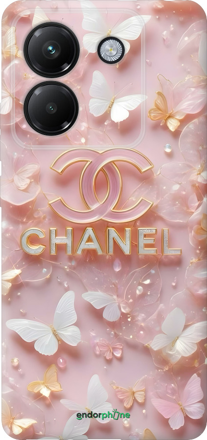 Силиконовый чехол Шанель для Xiaomi Poco M7 Pro 5G - 6366u-3942 изображение 