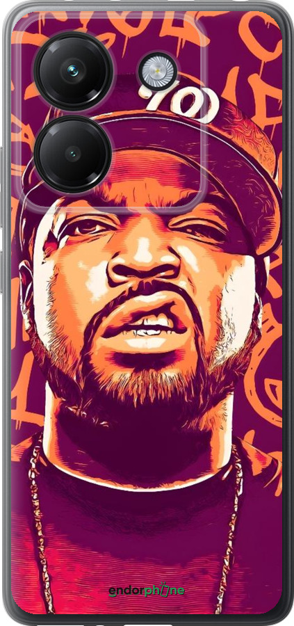 Силіконовий чехол Айс кюб для Xiaomi Poco M7 Pro 5G - 6367u-3942 изображение 