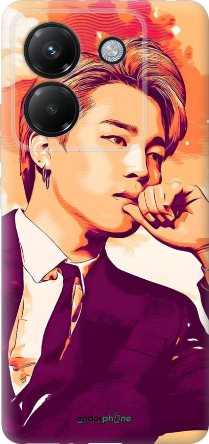 Силиконовый чехол Чимин для Xiaomi Poco M7 Pro 5G - 6373u-3942 изображение 