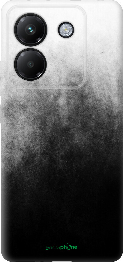 Силиконовый чехол Абстрактная композиция в серых тонах для Xiaomi Poco M7 Pro 5G - 6477u-3942 изображение 