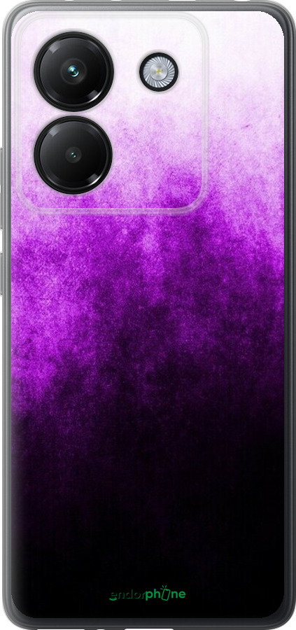 Силіконовий чехол Абстрактна композиція у фіолетових тонах для Xiaomi Poco M7 Pro 5G - 6478u-3942 изображение 