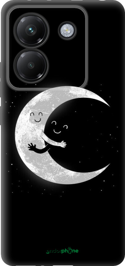 Силіконовий чехол Місячні обійми для Xiaomi Poco M7 Pro 5G - 6508u-3942 изображение 
