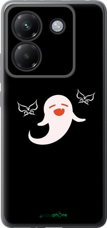 Силіконовий чехол Genshin Impact Ху Тао Мистецтво духу-примари для Xiaomi Poco M7 Pro 5G - 6534u-3942 изображение 