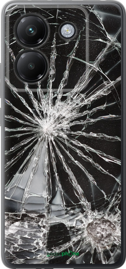 Силиконовый чехол Glass для Xiaomi Poco M7 Pro 5G - 6608u-3942 изображение 