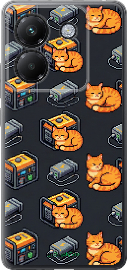 Силиконовый чехол Autonomous Zone для Xiaomi Poco M7 Pro 5G - 6771u-3942 изображение 