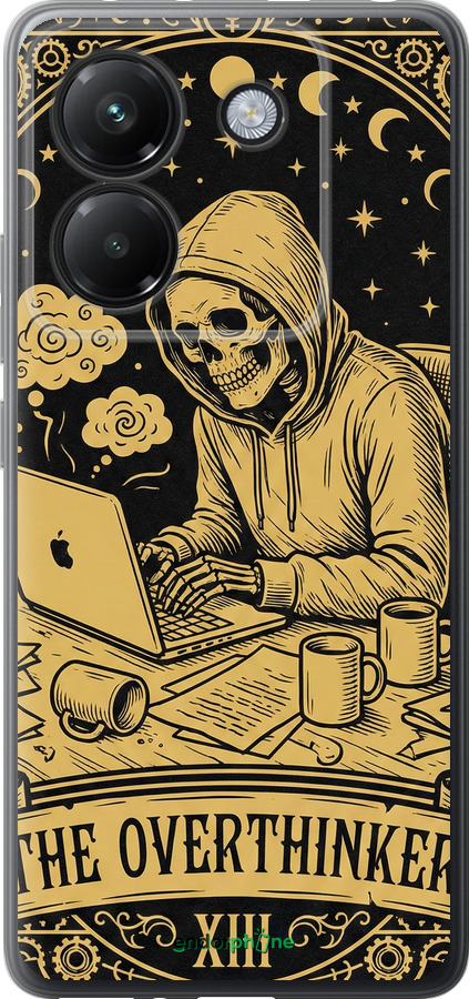 Силіконовий чехол The Overthinker для Xiaomi Poco M7 Pro 5G - 6774u-3942 изображение 