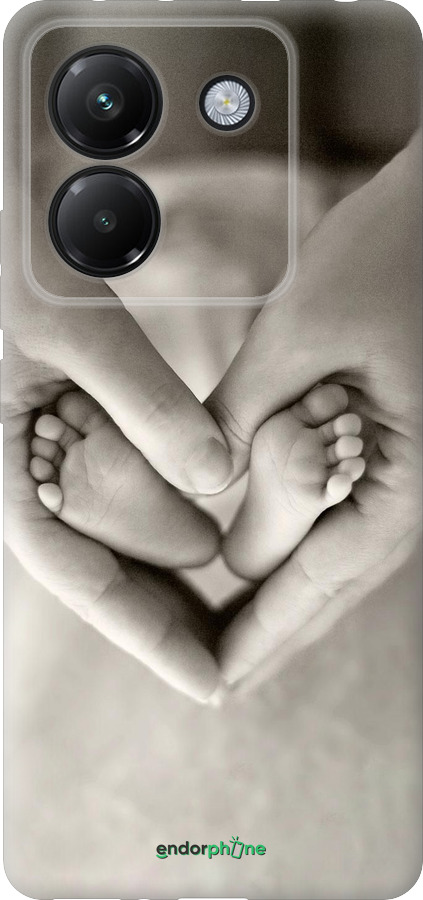 Силиконовый чехол Любовь для Xiaomi Poco M7 Pro 5G - 699u-3942 изображение 