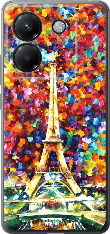 Силіконовий чехол Париж для Xiaomi Poco M7 Pro 5G - 830u-3942 изображение 