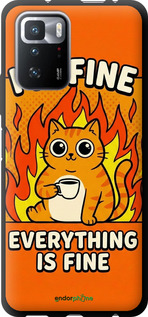 TPU чехол Funny Cat для Xiaomi Redmi Note 10 Pro 5G - 6786b-3333 изображение 