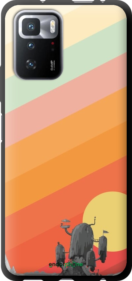 TPU чехол № 5420 для Xiaomi Redmi Note 10 Pro 5G - 5420b-3333 изображение 