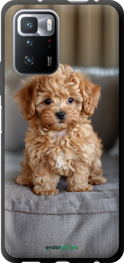 TPU чехол Mini-maltipoo для Xiaomi Redmi Note 10 Pro 5G - 6158b-3333 изображение 