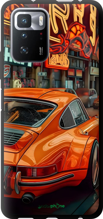 TPU чехол Порше для Xiaomi Redmi Note 10 Pro 5G - 6334b-3333 изображение 