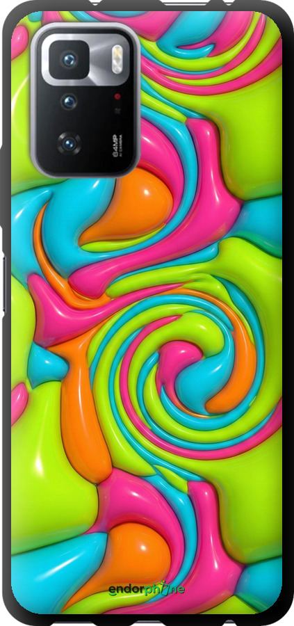 TPU чехол Y2K Jelly Dream для Xiaomi Redmi Note 10 Pro 5G - 6780b-3333 изображение 