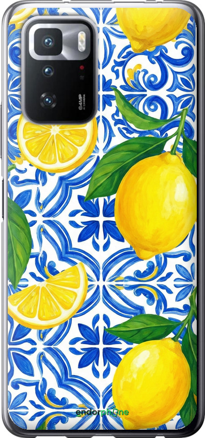 Силиконовый чехол Grocery Girl Italian Summer для Xiaomi Redmi Note 10 Pro 5G - 6766u-3333 изображение 