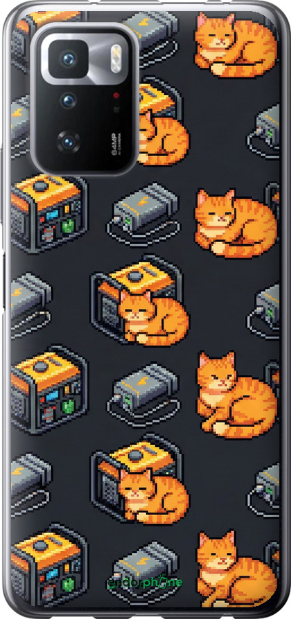 Силиконовый чехол Autonomous Zone для Xiaomi Redmi Note 10 Pro 5G - 6771u-3333 изображение 