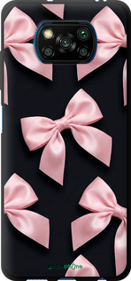 TPU чехол Coquette Ribbons Dark Coquette для Xiaomi Poco X3 Pro - 6767b-2938 изображение 