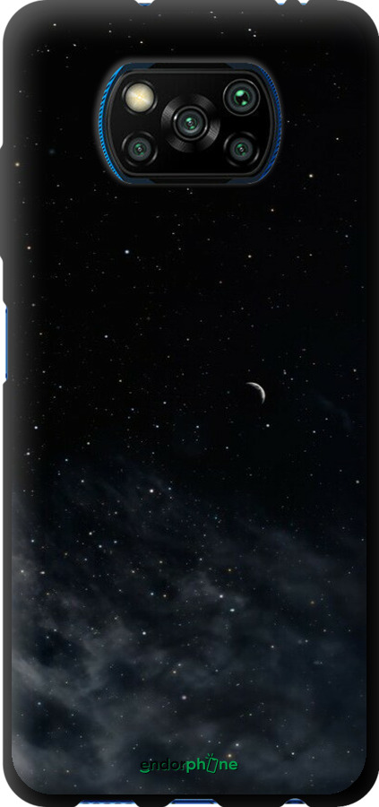 TPU чехол Нічне небо для Xiaomi Poco X3 Pro - 6451b-2938 изображение 