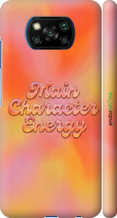 3D пластиковый матовый чехол Aura Gradient Main Character Energy Aesthetic Y2K для Xiaomi Poco X3 Pro - 6783m-2938 изображение 