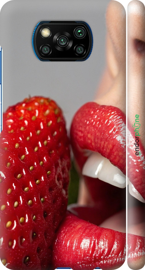 3D пластиковий матовий чехол Насолода для Xiaomi Poco X3 - 6701m-2073 изображение 