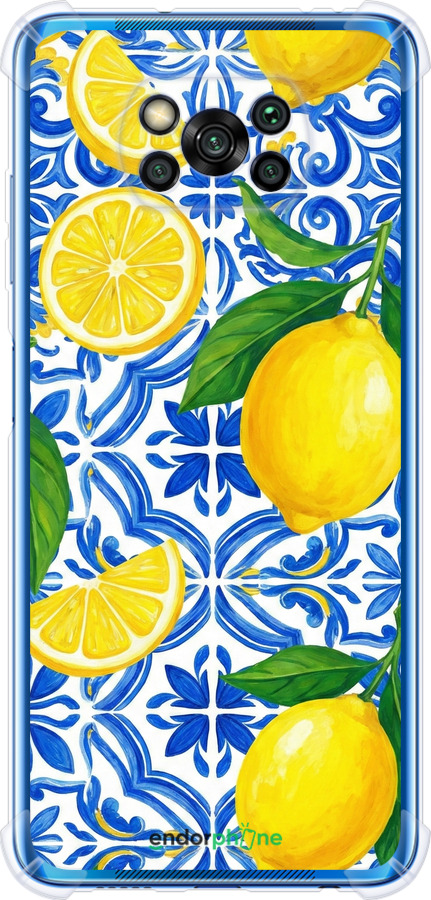 Силіконовий протиударний с посиленими кутами чехол Grocery Girl Italian Summer для Xiaomi Poco X3 - 6766sp-2073 изображение 