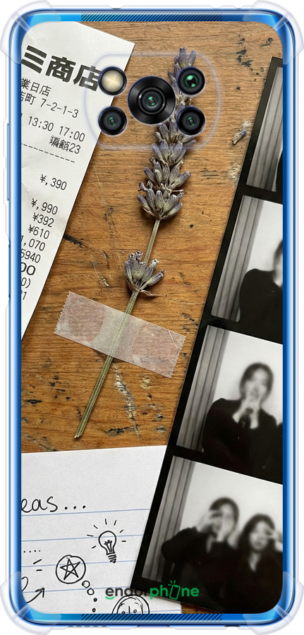 Силикон с усиленными углами чехол Aesthetic Scrapbook Collage для Xiaomi Poco X3 Pro - 6773sp-2938 изображение 