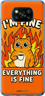 2D пластиковый чехол 'Funny Cat' для Xiaomi Poco X3 Pro изображение 7