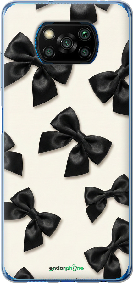 Силіконовий чехол Dark Coquette для Xiaomi Poco X3 Pro - 6765u-2938 изображение 