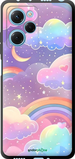 TPU чехол Облака и радуга для Xiaomi Redmi Note 12 Pro Speed - 6312b-3334 изображение 